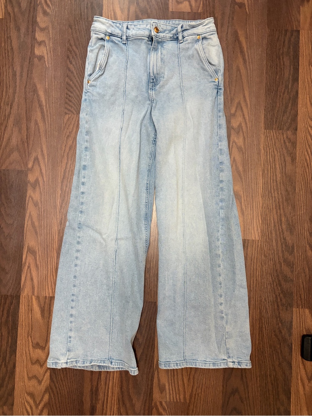 Michael Kors Light Blue Straight Leg Jeans